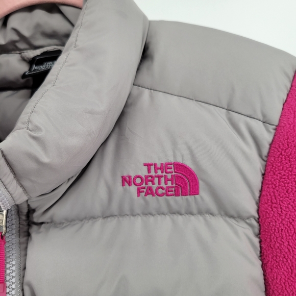 The North face 550 down fill sweater jacket kids large - Picture 2 of 6